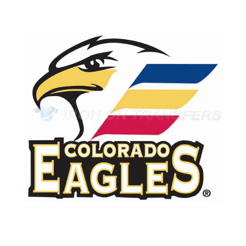 Colorado Eagles Iron-on Stickers (Heat Transfers)NO.9242